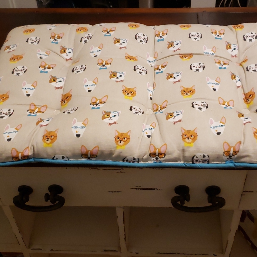 Adorable never used dog bed